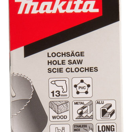 Afbeelding Makita gatzaag 51mm bi-metaal wit P-35025