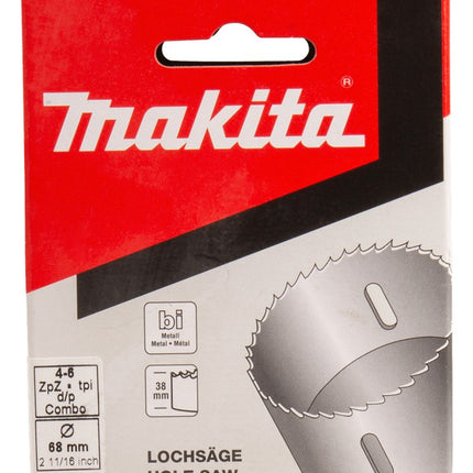 Afbeelding Makita gatzaag 68mm bi-metaal wit P-35047
