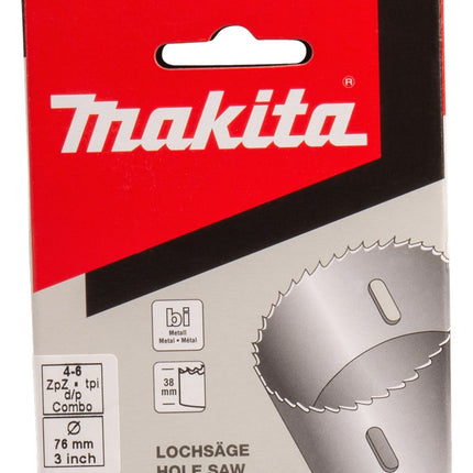 Afbeelding Makita gatzaag 76mm bi-metaal wit P-35053