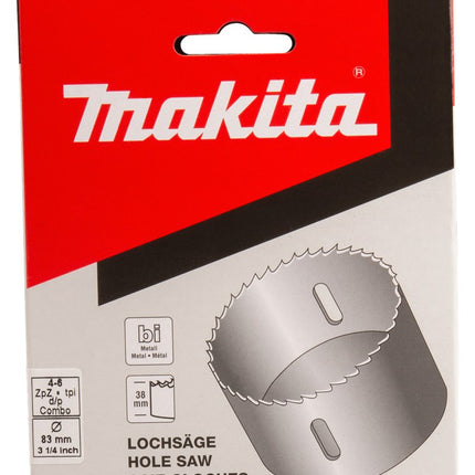 Afbeelding Makita gatzaag 83mm bi-metaal wit P-35069
