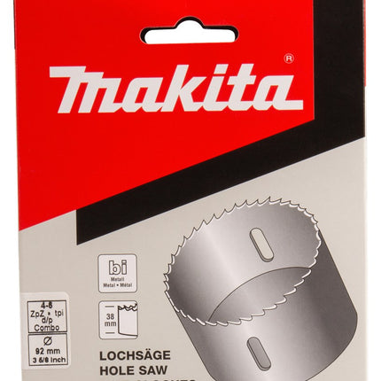 Afbeelding Makita gatzaag 92mm bi-metaal wit P-35075