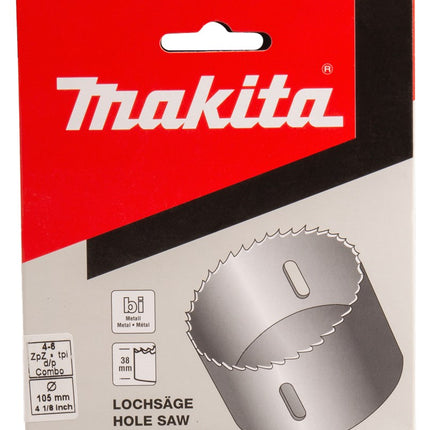 Afbeelding Makita gatzaag 105mm bi-metaal wit P-35081