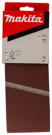 Afbeelding Makita schuurband k120 100x610 red P-36924