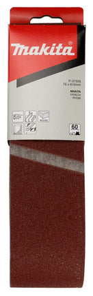 Afbeelding Makita schuurband k60 76x610 red P-37328
