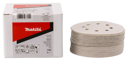 Afbeelding Makita schuurschijf k240 125 w.v. 50 P-37443