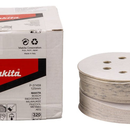 Afbeelding Makita schuurschijf k320 125 w.v. 50 P-37459
