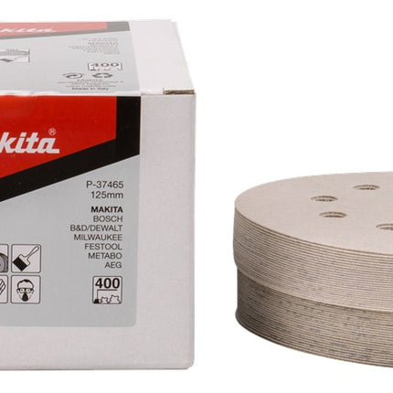 Afbeelding Makita schuurschijf k400 125 w.v. 50 P-37465