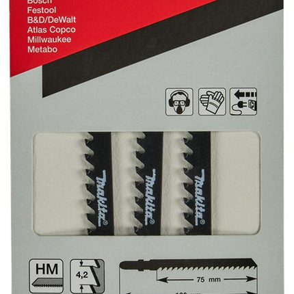 Afbeelding Makita decoupeerzgb gipsk 75mm t141hm P-38766