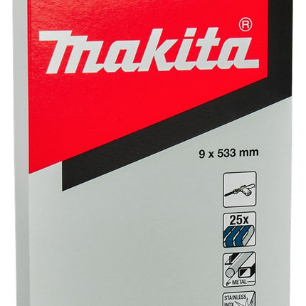 Afbeelding Makita schuurband k80 9x533 blue P-39453