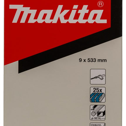 Afbeelding Makita schuurband k100 9x533 blue P-39469