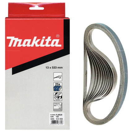 Afbeelding Makita schuurband k40 13x533 blue P-39481