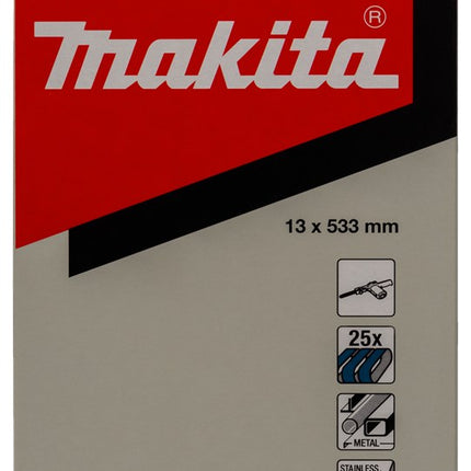 Afbeelding Makita schuurband k80 13x533 blue P-39506