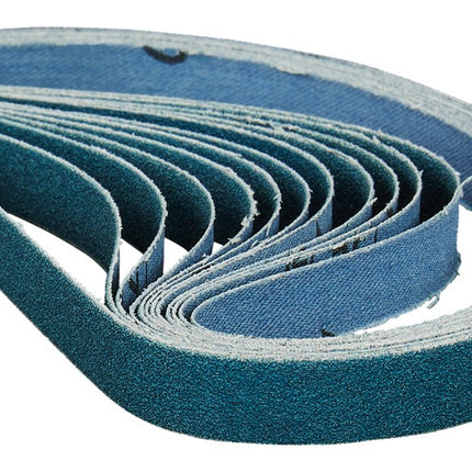 Afbeelding Makita schuurband k100 13x533 blue P-39512
