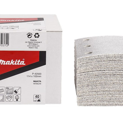 Afbeelding Makita schuurvel k40 114x102 wh 50 P-42503