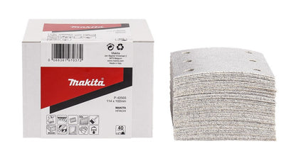 Afbeelding Makita schuurvel k40 114x102 wh 50 P-42503
