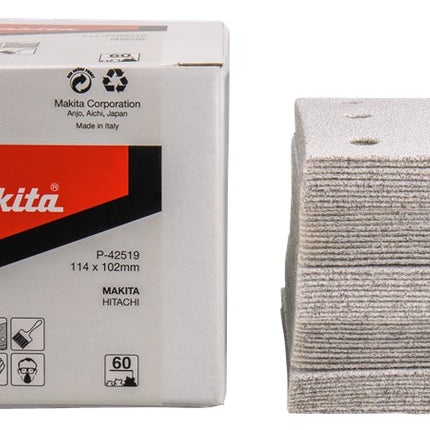 Afbeelding Makita schuurvel k60 114x102 wh 50 P-42519