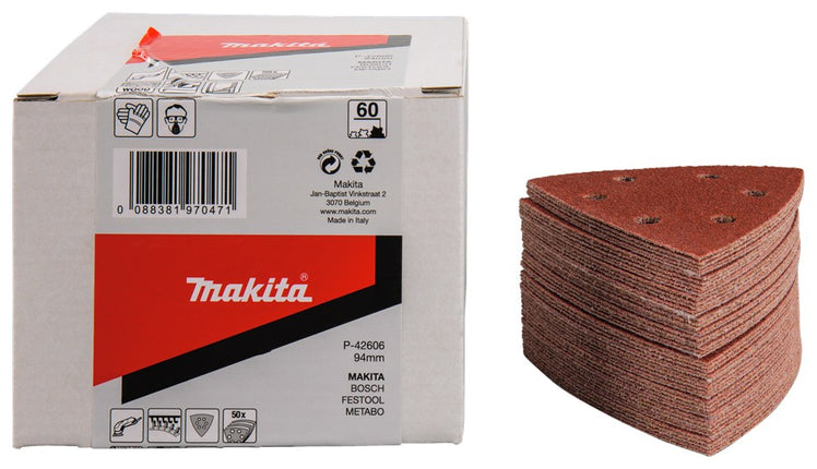 Afbeelding Makita schuurvel 3-k k60 red v. 50 P-42606
