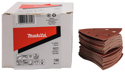 Afbeelding Makita schuurvel 3-k k150 red v. 50 P-42640