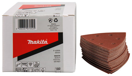 Afbeelding Makita schuurvel 3-k k180 red v. 50 P-42656
