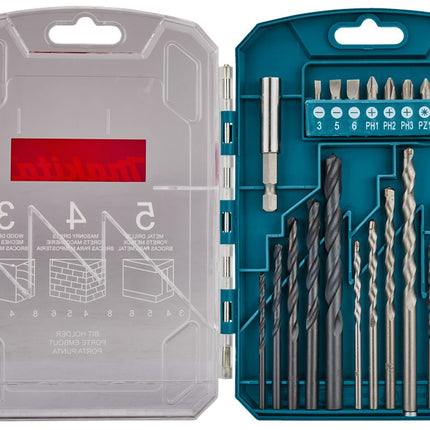 Afbeelding Makita boren/schroefbit set 22-delig P-44002