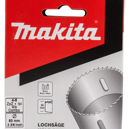Afbeelding Makita gatzaag 60mm bi-metaal wit P-52629