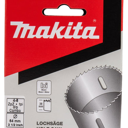 Afbeelding Makita gatzaag 64mm bi-metaal wit P-52635