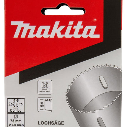 Afbeelding Makita gatzaag 73mm bi-metaal wit P-52679