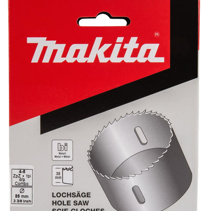 Afbeelding Makita gatzaag 86mm bi-metaal wit P-52691
