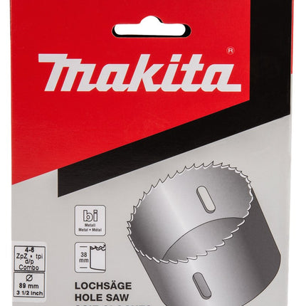 Afbeelding Makita gatzaag 89mm bi-metaal wit P-52700