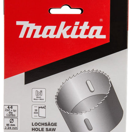 Afbeelding Makita gatzaag 95mm bi-metaal wit P-52716
