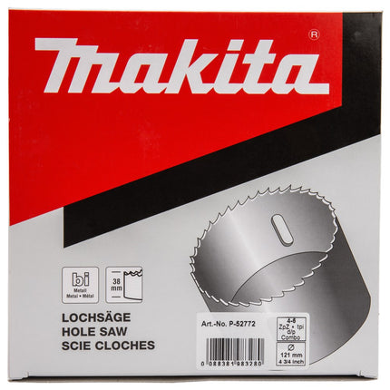 Afbeelding Makita gatzaag 121mm bi-metaal wit P-52772