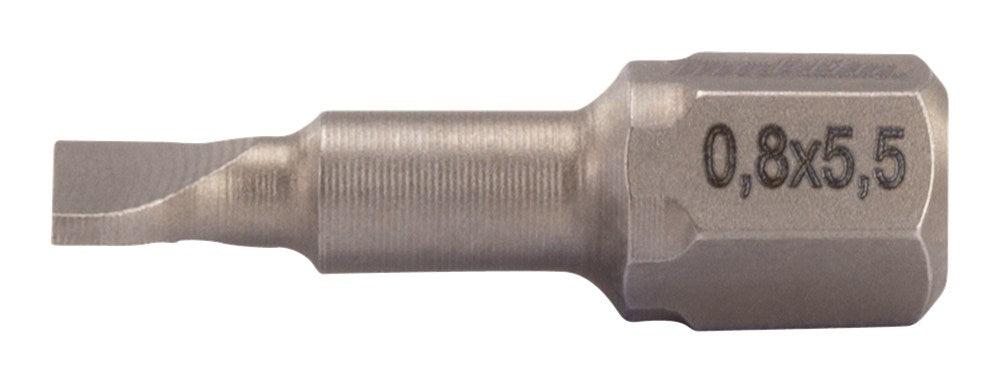 Afbeelding Makita schroefbit sl0,8x5,5x25mm P-53291