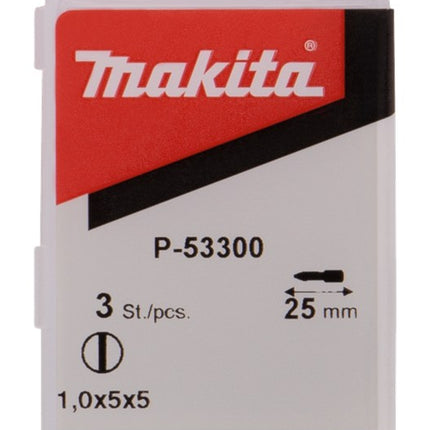 Afbeelding Makita schroefbit sl1,0x5,5x25mm P-53300