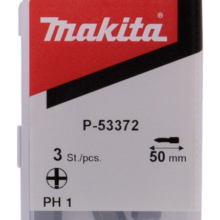Afbeelding Makita schroefbit ph1x50mm 1/4 P-53372