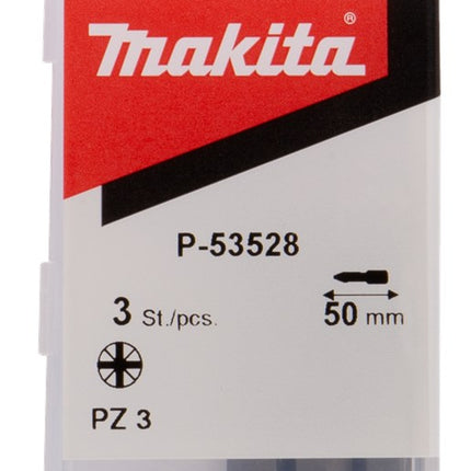 Afbeelding Makita schroefbit pz3x50mm 1/4 P-53528
