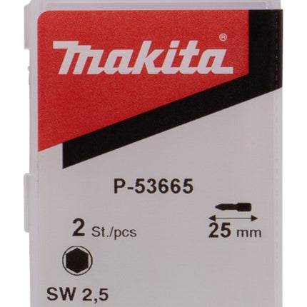 Afbeelding Makita schroefbit ib2,5x25mm P-53665