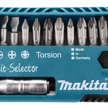 Afbeelding Makita schroefbitset 11-dlg clicfix P-53730