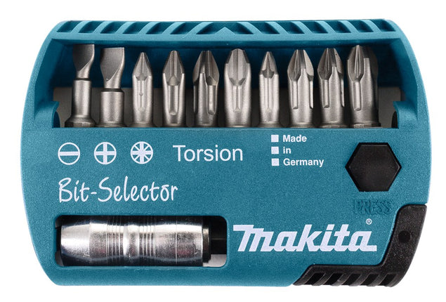 Afbeelding Makita schroefbitset 11-dlg clicfix P-53730