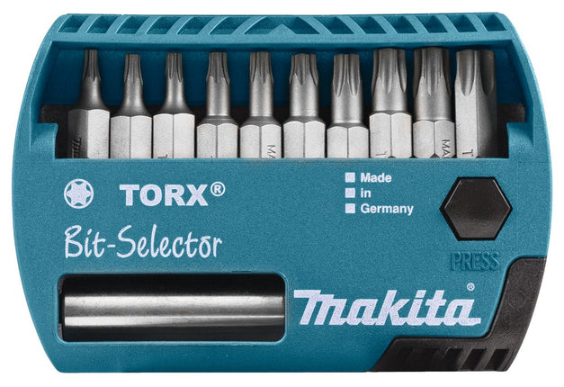 Afbeelding Makita schroefbitset 11-dlg torx P-53768