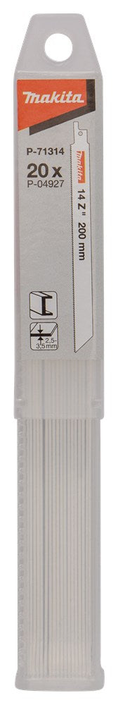 Afbeelding Makita reciprozaagb 180 met. 20st. P-71314