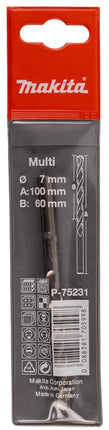 Afbeelding Makita multiboor 7,0x100x60mm P-75231