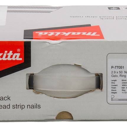 Afbeelding Makita nagel ring 2,9x7,2x50mm geg P-77051