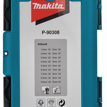 Afbeelding Makita hss borenset 40dlg P-90308