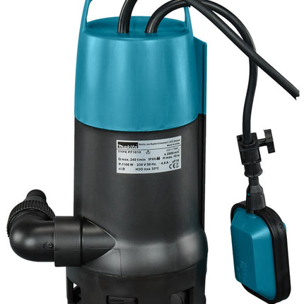 Afbeelding Makita 230 v dompelpomp voor vuil water PF1010