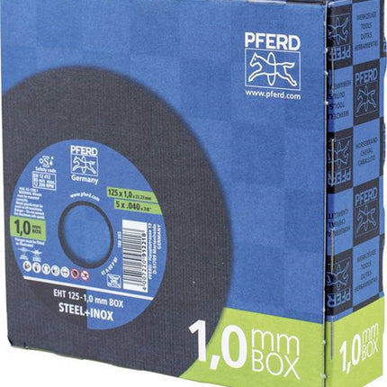 PF69120939 - Doorslijpschijf 125-1mm Staal , RVS - EHT 125-1,0 MM