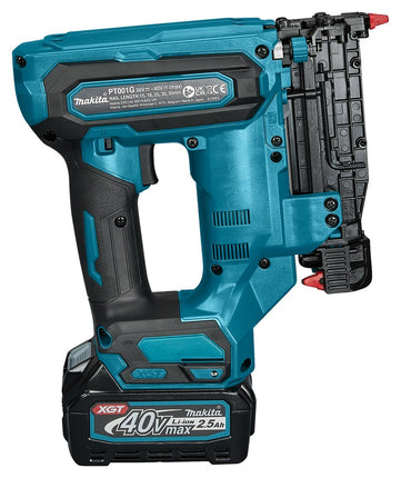 Afbeelding Makita 40 v max pin tacker PT001GD101