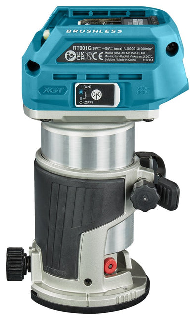 Afbeelding Makita 40 v max boven- en kantenfrees RT001GZ15
