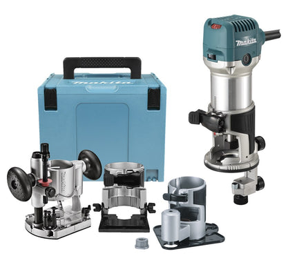 Afbeelding Makita 230 v boven- en kantenfrees RT0702CX3J