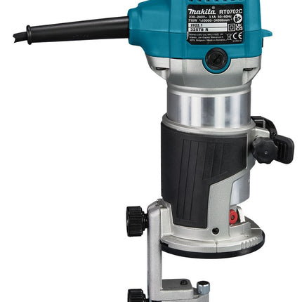 Afbeelding Makita 230 v boven- en kantenfrees RT0702CX3J