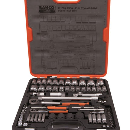 BAHCO DOPPENSET 1/4 1/2 77D